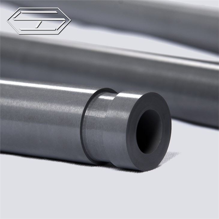 Tube de protection de thermocouple de nitrure de silicium de haute résistance